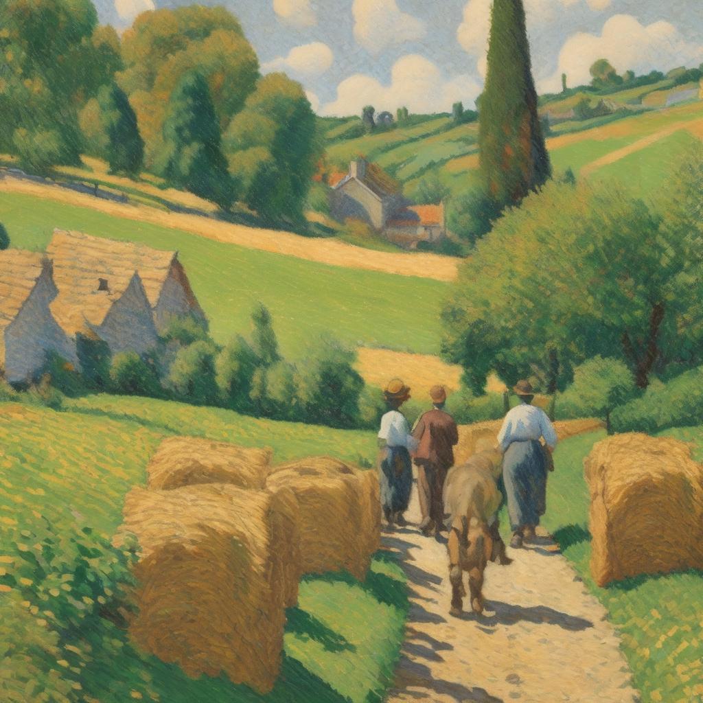 Στυλ και Τεχνικές του Lucien Pissarro